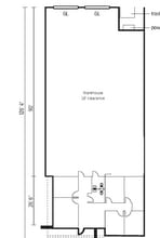 825 N Shepard St, Anaheim, CA à louer Plan d’étage– Image 1 sur 2