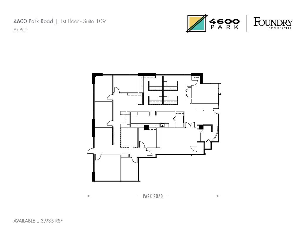 4600 Park Rd, Charlotte, NC à louer Plan d’étage– Image 1 sur 1