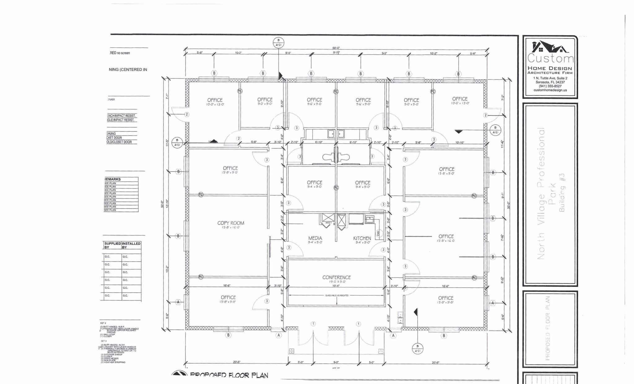 18711 Dale Mabry, Lutz, FL à louer Plan de site– Image 1 sur 1