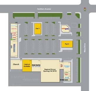 Plus de détails pour E Southern Ave, Mesa, AZ - Local commercial à louer