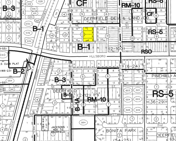 81 NE 3rd Ave, Deerfield Beach, FL à louer - Plan cadastral – Image 1 sur 1