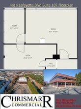 4414 Lafayette Blvd, Fredericksburg, VA à louer Plan d’étage– Image 1 sur 1