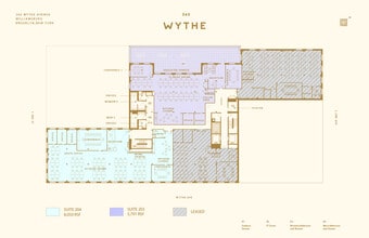 360 Wythe Ave, Brooklyn, NY à louer Plan d’étage– Image 1 sur 4