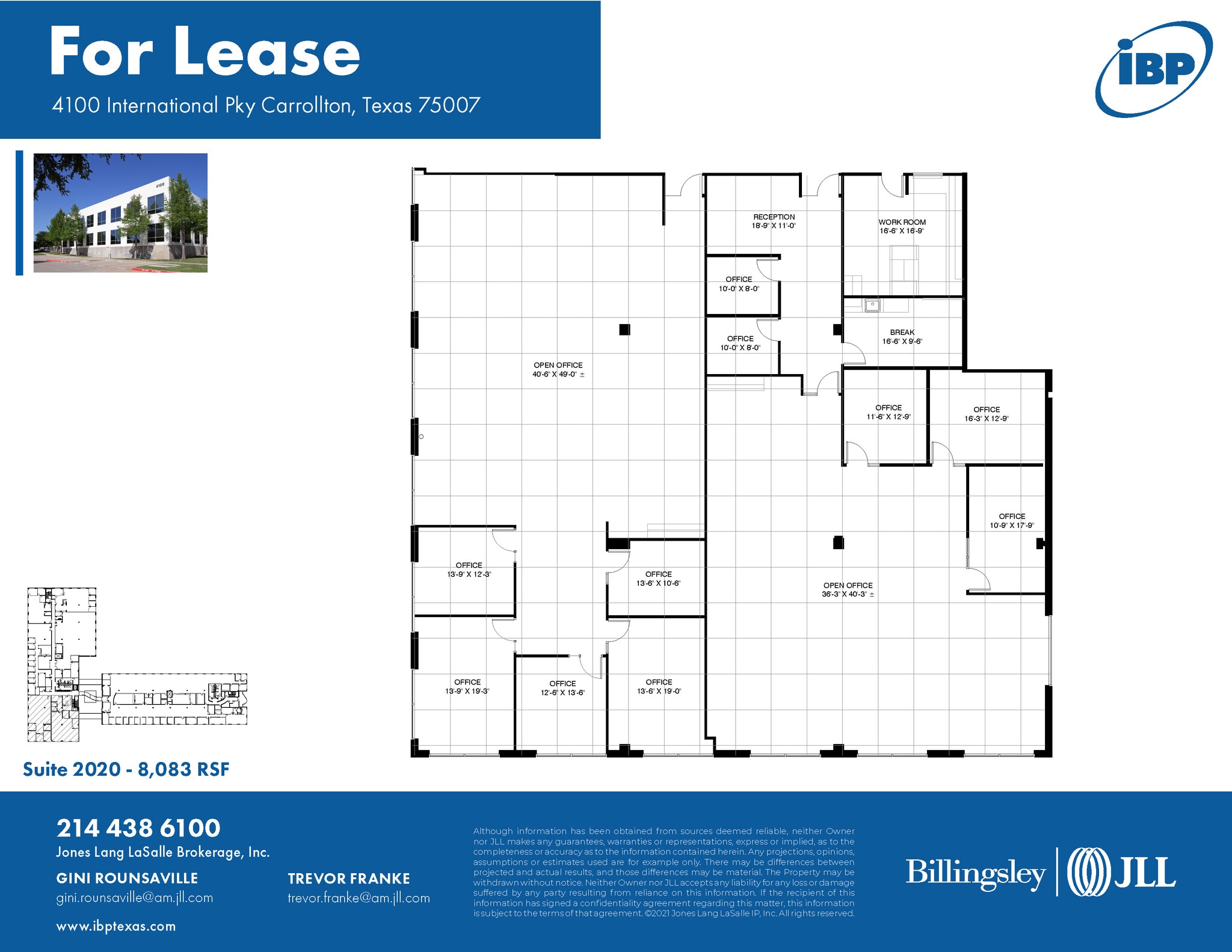 6100 W Plano Pky, Plano, TX à louer Plan d’étage– Image 1 sur 1