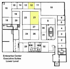 401 East Market St, Charlottesville, VA à louer Plan d’étage– Image 1 sur 3