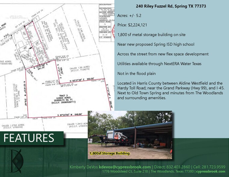 240 Riley Fuzzel rd, Spring, TX à vendre - Photo de l’immeuble – Image 2 sur 5