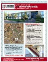 4110 Rio Bravo Dr, El Paso, TX à louer Aérien– Image 1 sur 10