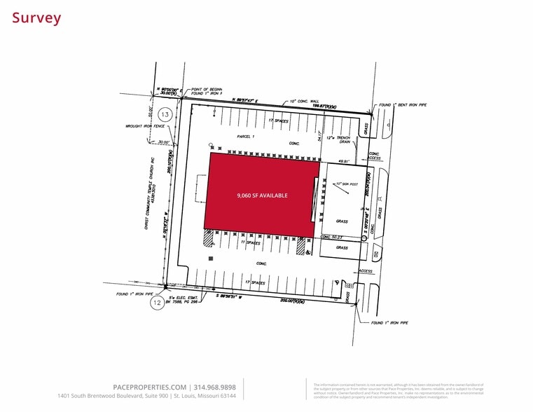 3501 N Kingshighway Blvd, Saint Louis, MO à vendre - Plan cadastral – Image 3 sur 3