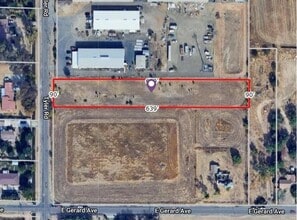446 Tyler Rd, Merced, CA - Vue aérienne vue de carte
