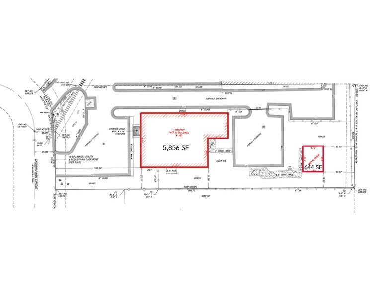 1133 Crown Park Cir, Winter Garden, FL à louer - Plan de site – Image 2 sur 9