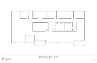 2245 N Loop 336 W, Conroe, TX à louer Plan de site– Image 1 sur 1