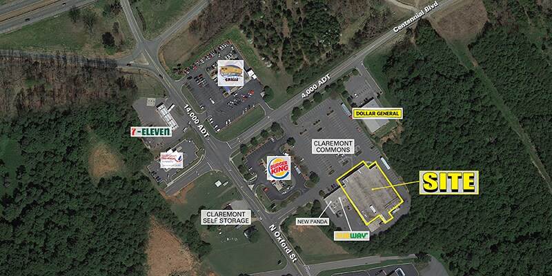 3027-3035 Centennial Blvd, Claremont, NC à louer - Aérien – Image 2 sur 50