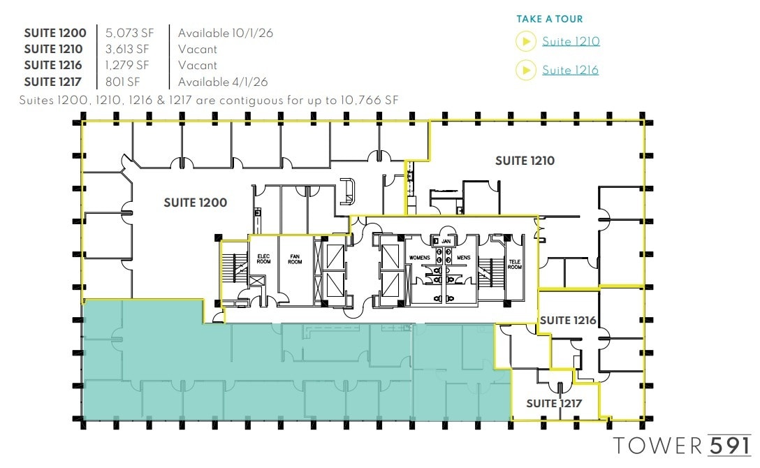 591 Camino de la Reina, San Diego, CA à louer Plan d’étage– Image 1 sur 1