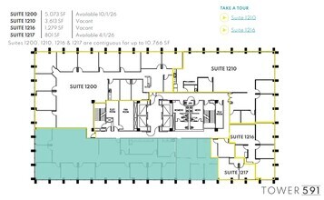 591 Camino de la Reina, San Diego, CA à louer Plan d’étage– Image 1 sur 1