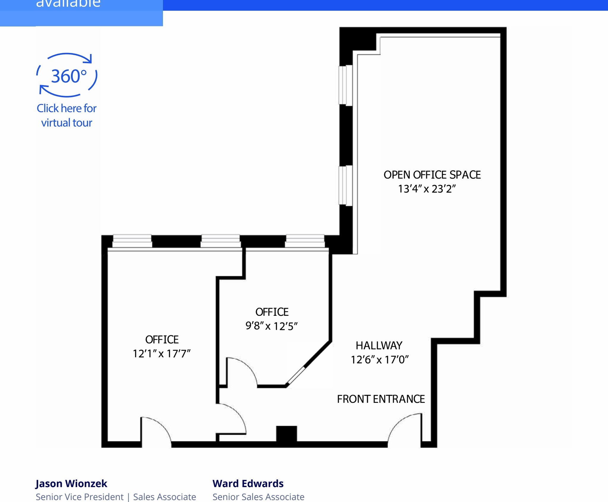 111 2 Ave S, Saskatoon, SK à louer Plan d’étage– Image 1 sur 2