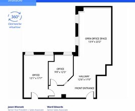 111 2 Ave S, Saskatoon, SK à louer Plan d’étage– Image 1 sur 2