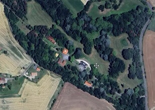 Fiac - Vue aérienne  vue de carte