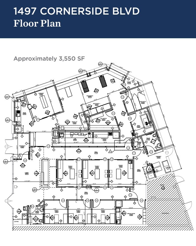 1497 Cornerside Blvd, Vienna, VA à louer Plan d’étage– Image 1 sur 1