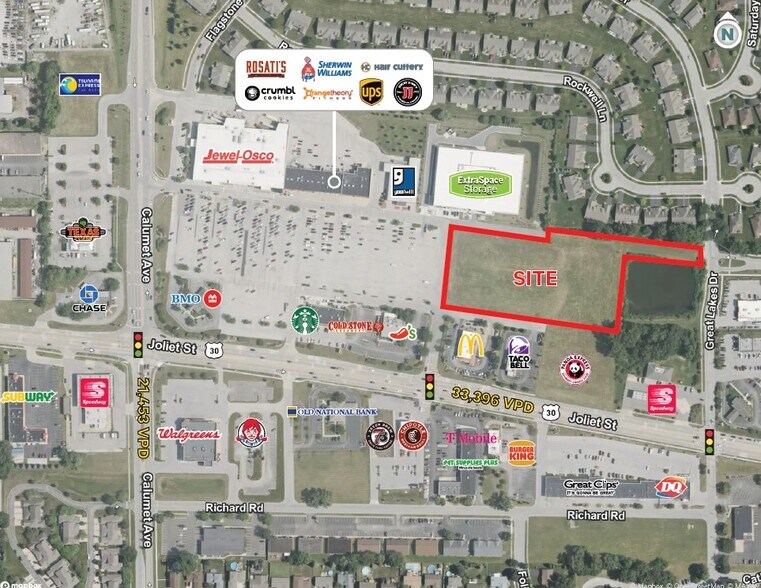 913 Joliet st, Dyer, IN à vendre - Photo principale – Image 1 sur 3