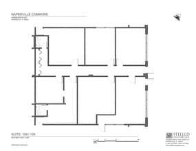 24W500 Maple Ave, Naperville, IL à louer Plan d’étage– Image 1 sur 1