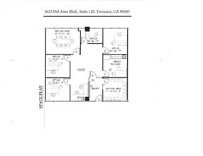 3625 Del Amo Blvd, Torrance, CA à louer Plan d’étage– Image 1 sur 1