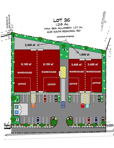 623 S Regional Rd, Greensboro, NC à louer - Photo de l’immeuble – Image 3 sur 3