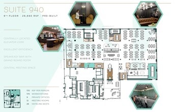 24 E Washington St, Chicago, IL à louer Plan d’étage– Image 1 sur 1