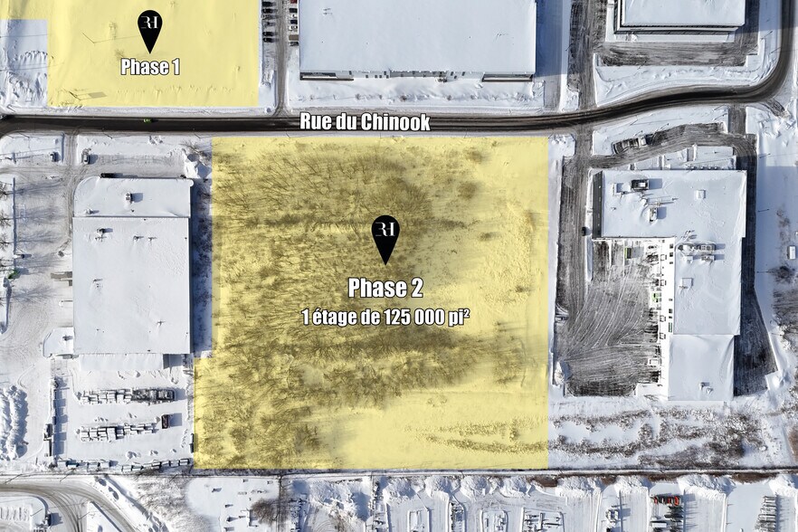 Rue Du Chinook, Québec, QC à louer - Plan de site – Image 2 sur 3