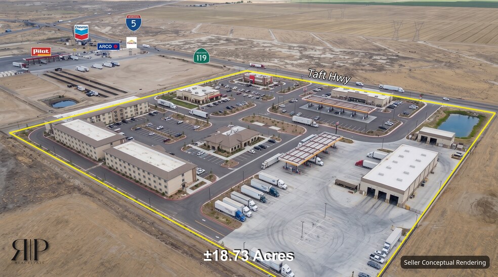 20638 Taft Hwy, Bakersfield, CA à vendre - Plan de site – Image 3 sur 13