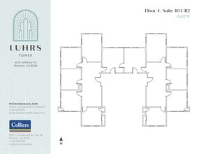 45 W Jefferson St, Phoenix, AZ à louer Plan d’étage– Image 1 sur 1