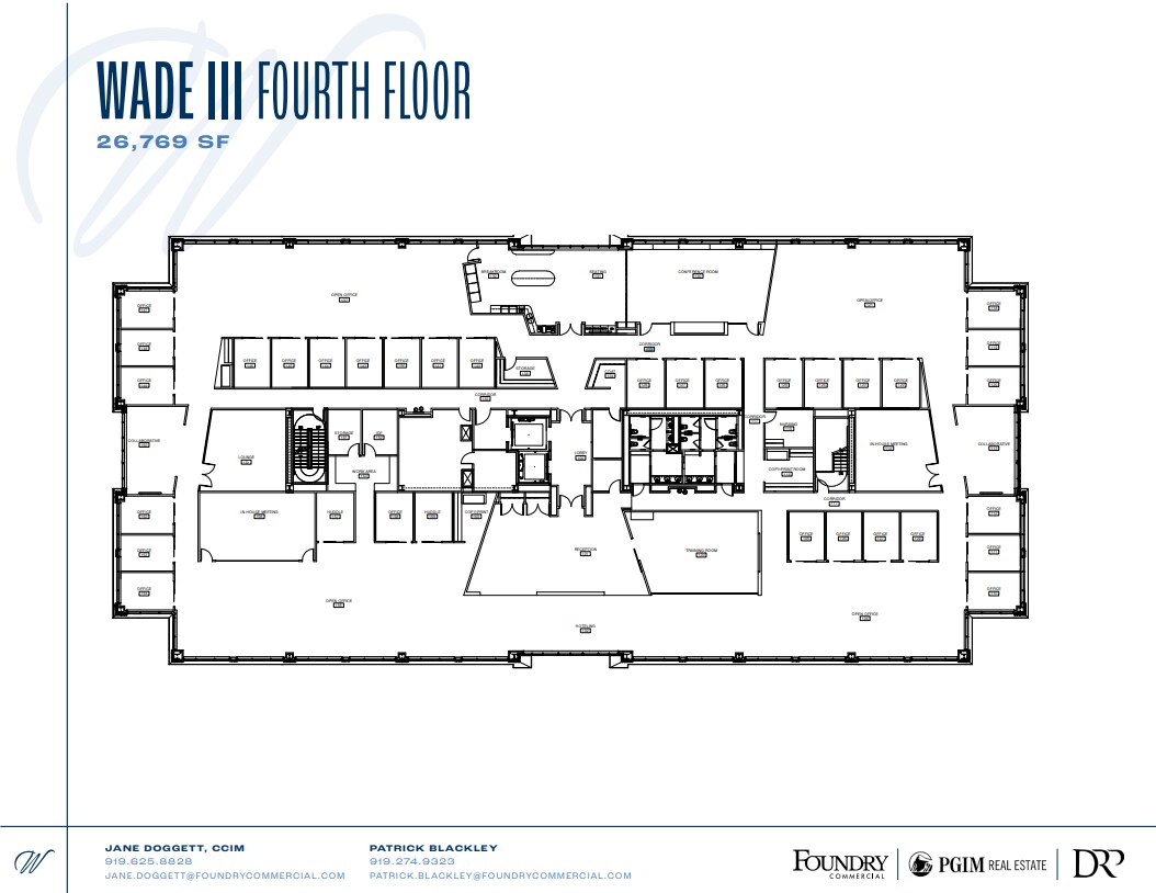5440 Wade Park Blvd, Raleigh, NC à louer Plan d’étage– Image 1 sur 1