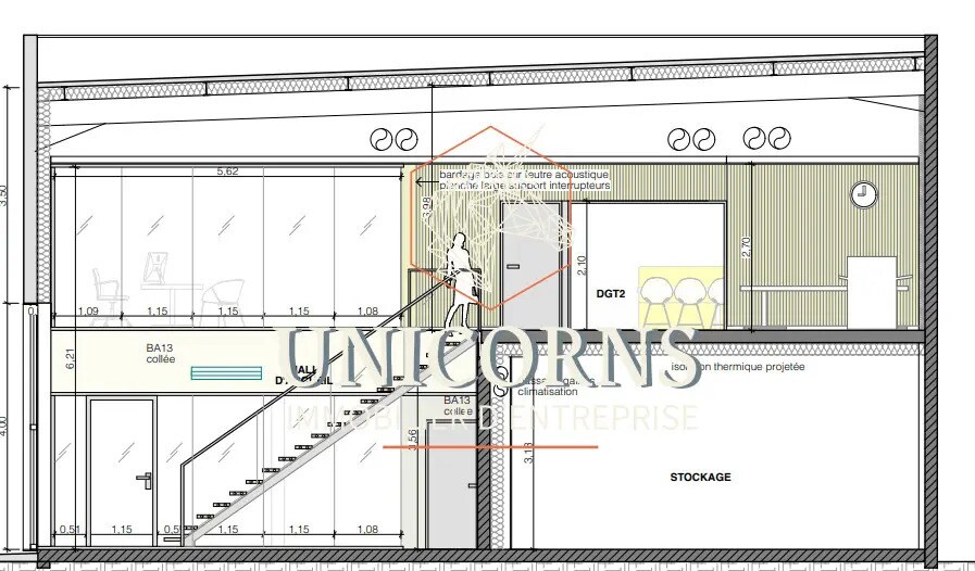Bureau dans Portet-sur-Garonne à vendre - Plan d’étage – Image 2 sur 13