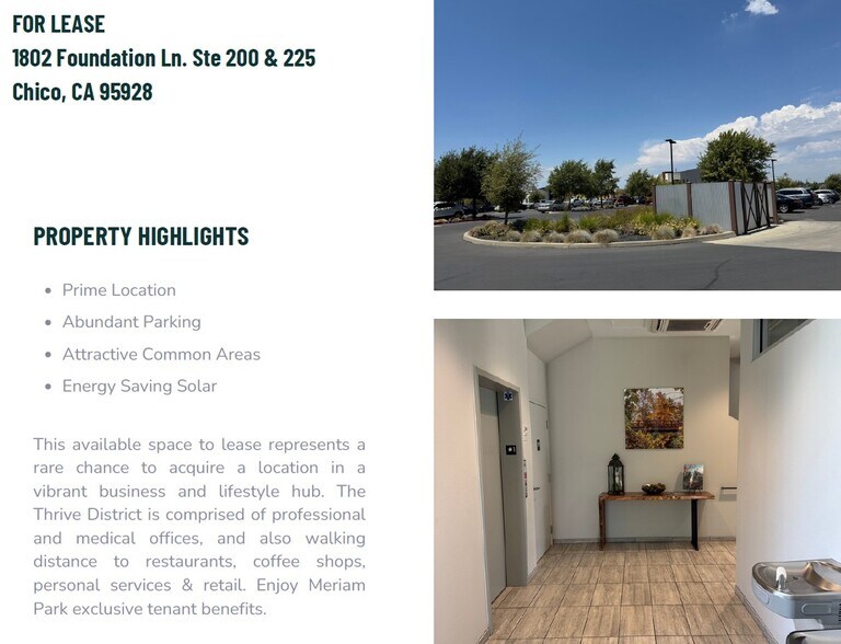 1802 Foundation Ln, Chico, CA à louer - Photo de l’immeuble – Image 3 sur 10