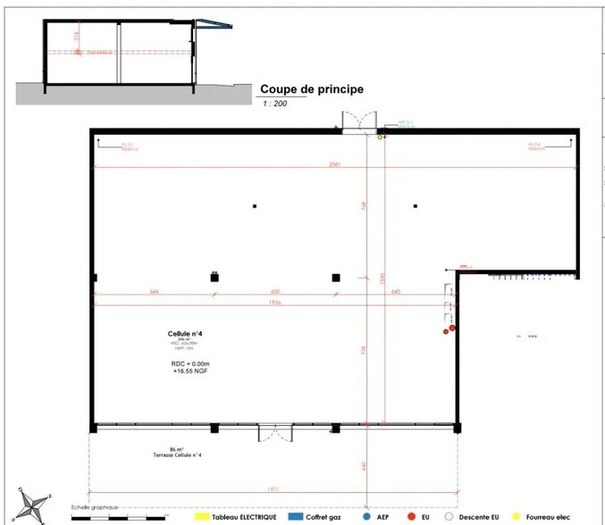 Local commercial dans Vernon à vendre - Plan d’étage – Image 3 sur 4