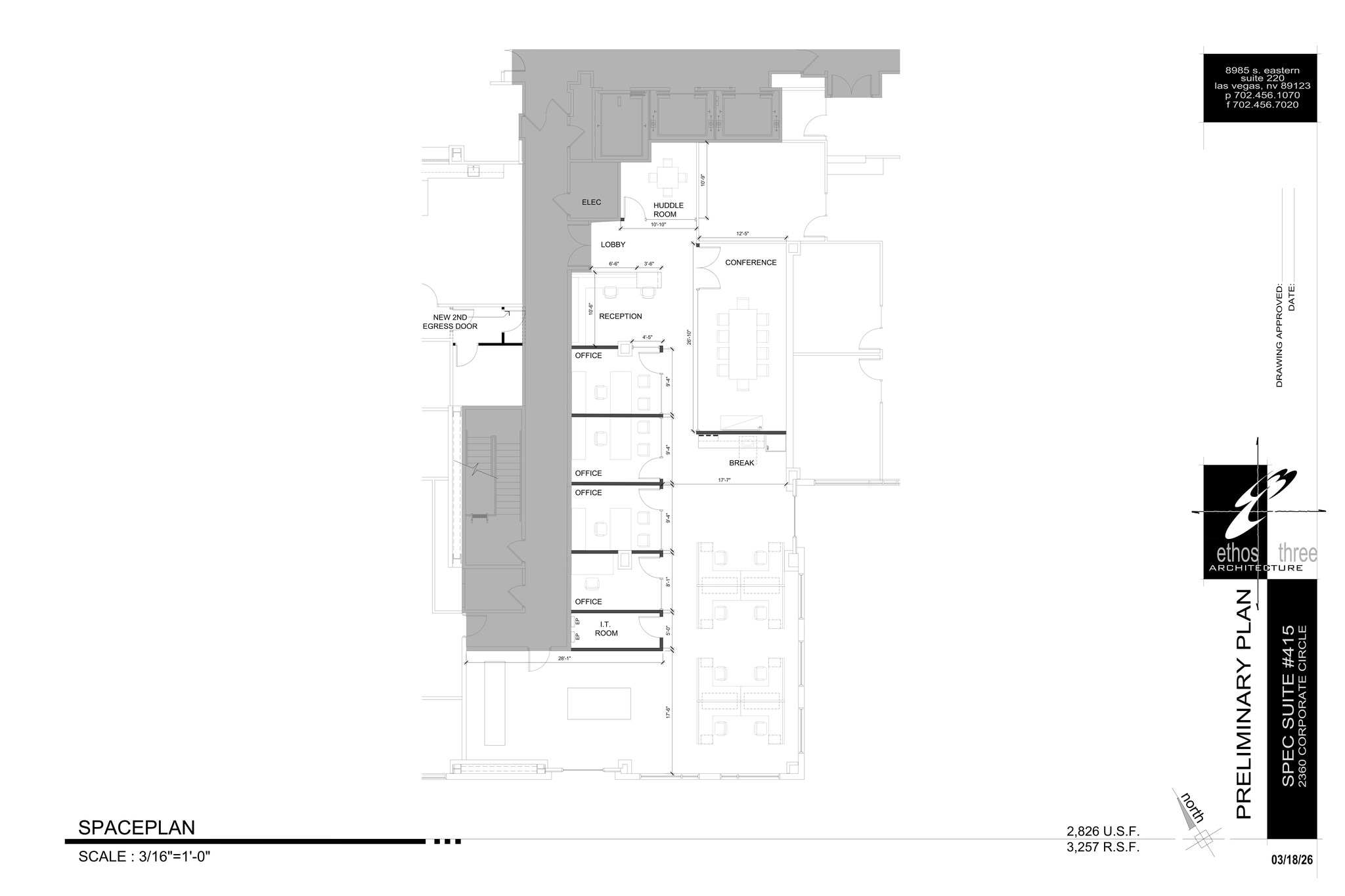2360 Corporate Cir, Henderson, NV à louer Plan de site– Image 1 sur 1