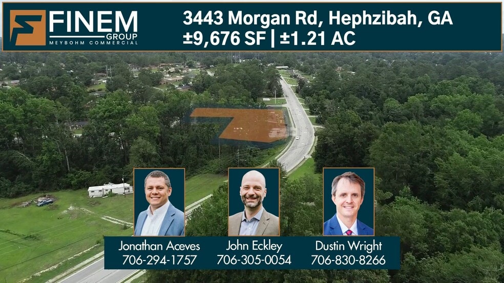 3443 Morgan Rd, Hephzibah, GA à vendre - Vidéo sur l’annonce professionnelle – Image 2 sur 73