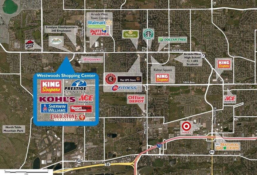 15680 W 64th Ave, Arvada, CO à louer - Aérien – Image 3 sur 3