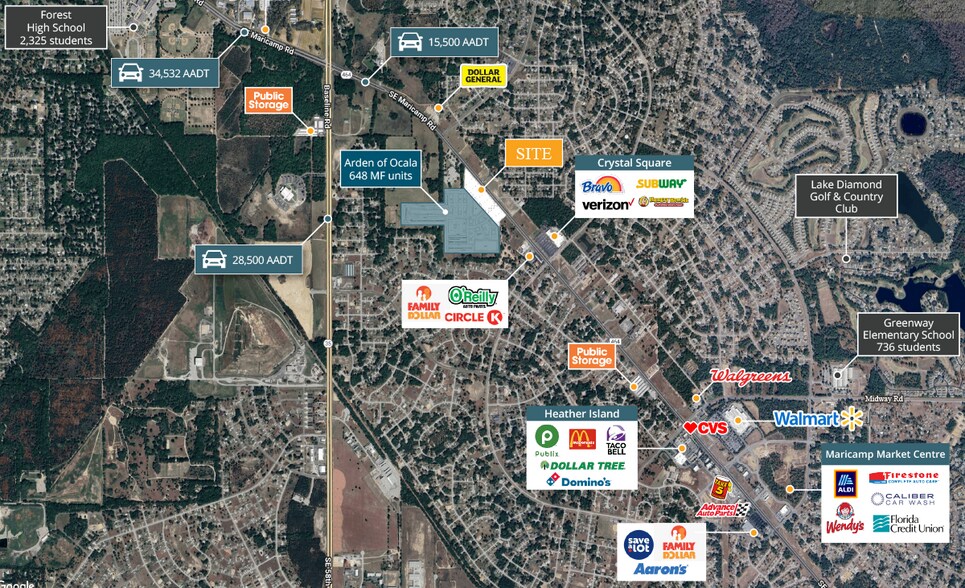6370 County Road 464, Ocala, FL à vendre - Aérien – Image 2 sur 2