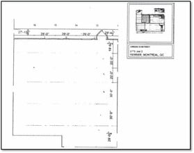 5775 Rue Ferrier, Mont-Royal, QC à louer Plan d’étage– Image 1 sur 2