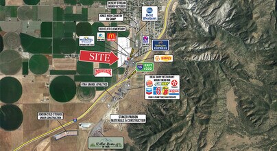 1542 S Main St, Nephi, UT - VUE AÉRIENNE  vue de carte