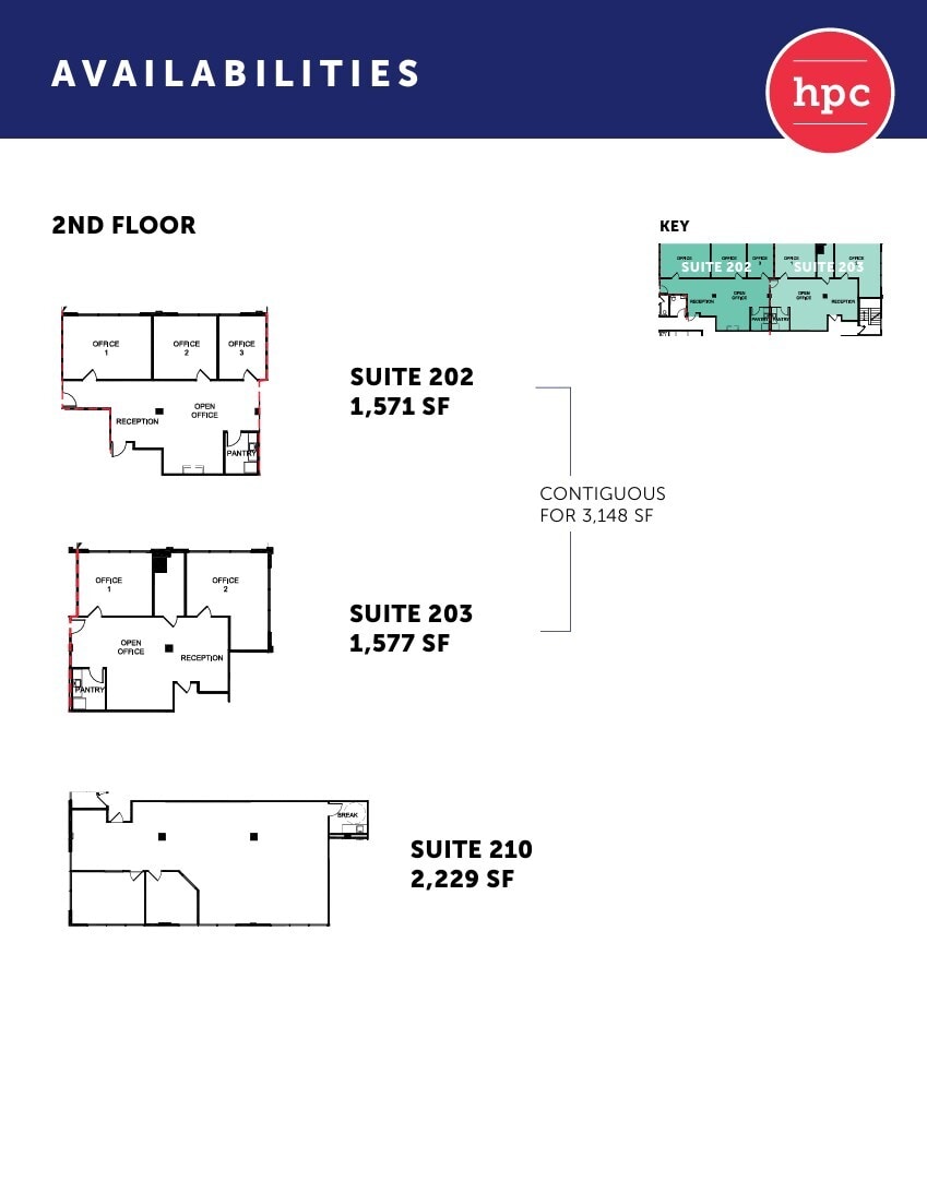 1110-1118 Herndon Pky, Herndon, VA à louer Plan d’étage– Image 1 sur 1