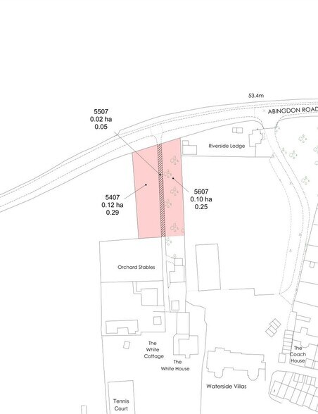 Abingdon Rd, Abingdon à vendre - Plan de site – Image 2 sur 2