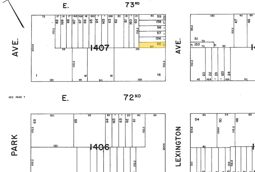 1012 Lexington Ave, New York, NY à vendre - Plan cadastral – Image 2 sur 2