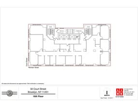 32 Court St, Brooklyn, NY à louer Plan de site– Image 2 sur 2