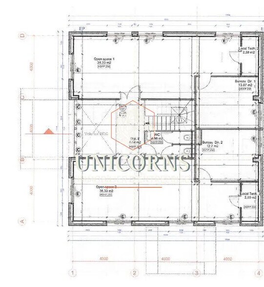 Bureau dans Portet-sur-Garonne à louer - Plan d’étage – Image 2 sur 13