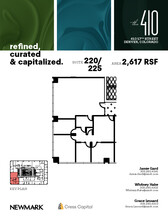 410 17th St, Denver, CO à louer Plan d’étage– Image 1 sur 1