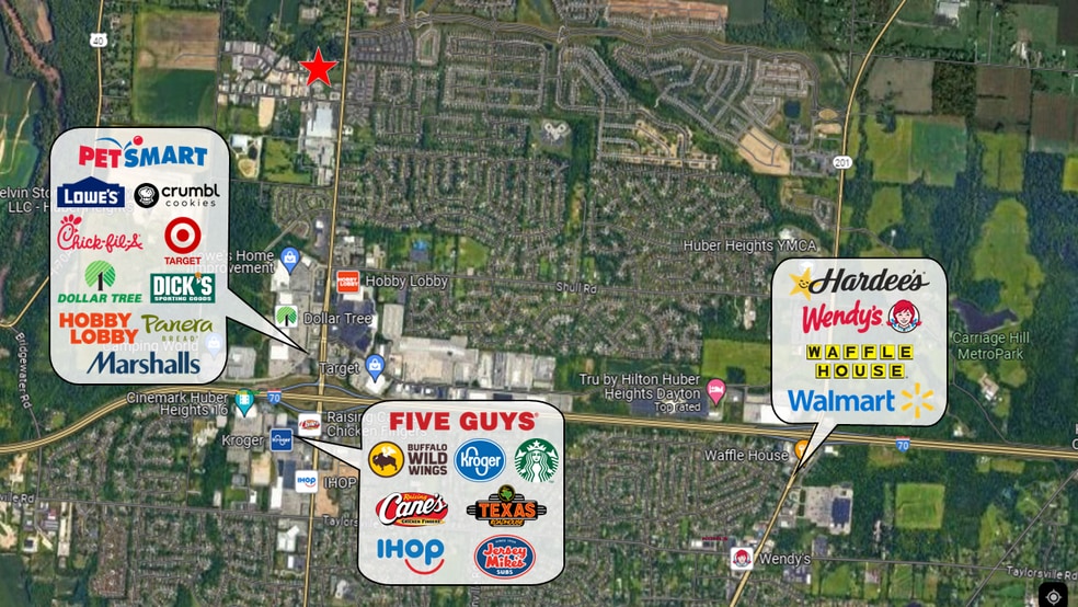 4395 Lisa Dr, Tipp City, OH à louer - Aérien – Image 3 sur 3