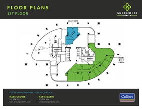 7501 Greenway Center Dr, Greenbelt, MD à louer Plan d’étage– Image 1 sur 1