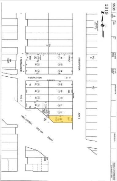 739 N Mariposa Ave, Los Angeles, CA à vendre - Plan cadastral – Image 2 sur 7