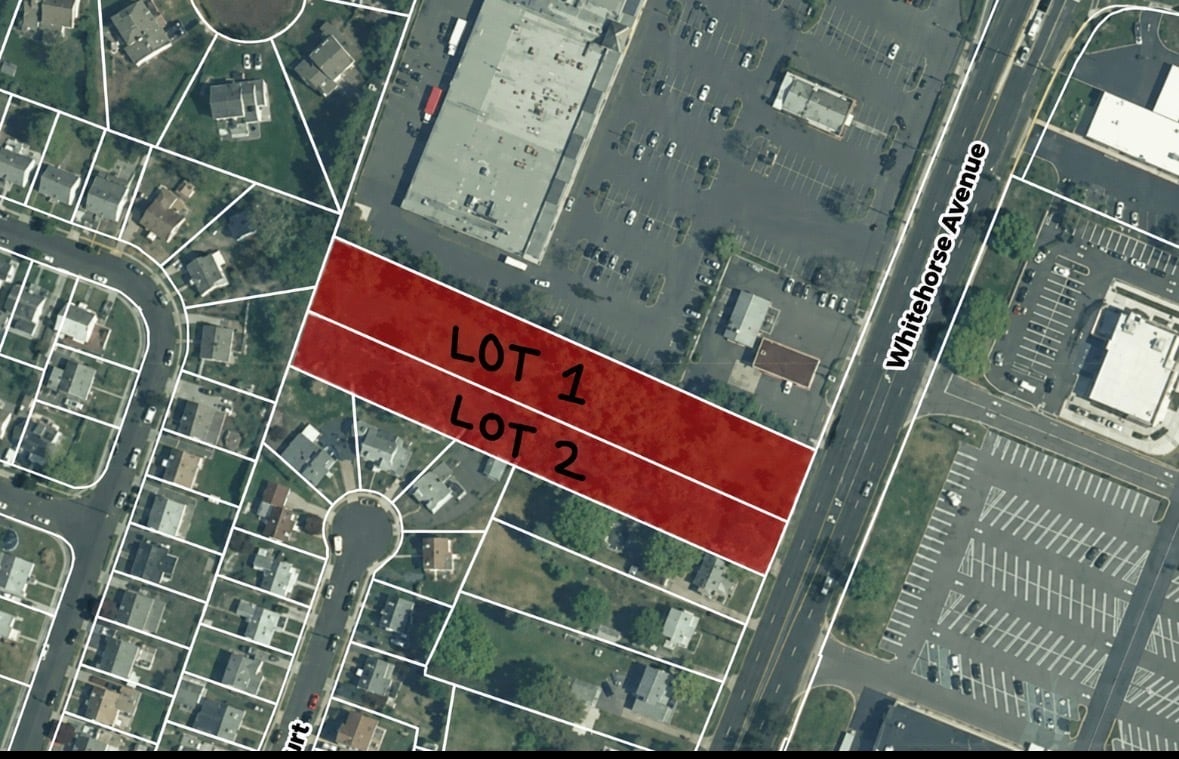 1056-1060 White Horse Mercerville Rd, Trenton, NJ à vendre Plan cadastral– Image 1 sur 2